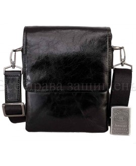 Стильная мужская сумка из натуральной кожи NV-2008-black-lak