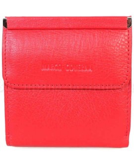 Компактный кошелек красного цвета от Marco Coverna MC213B-2-RED