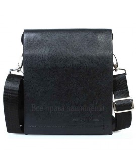 Повседневная кожаная мужская сумка на плечевом ремне и на магните 813-2-opt в категории сумки оптом Украина