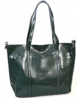 Стильная женская кожаная сумка зеленого цвета от SK Leather Collection SK8501-GREEN