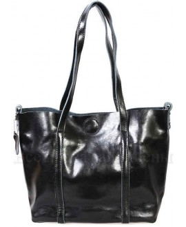 Стильная женская кожаная сумка черного цвета от SK Leather Collection SK8501-BLACK