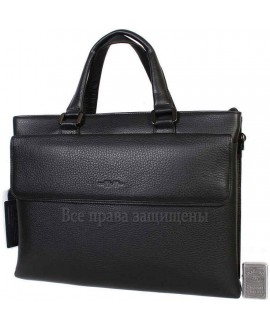 Мужская сумка для ноутбука формата А4 черного цвета из натуральной кожи HT-5238-1-opt в категории купить недорого сумки для ноутбука оптом от производителя