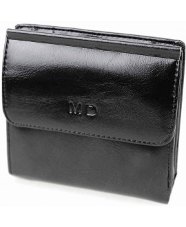 Модный кошелек черного цвета от MD-Eco EMD-4459-1