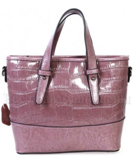 Стильная женская кожаная сумка фиолетового цвета от SK Leather Collection SK6011-VIOLET