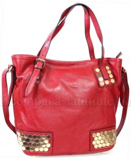 Женская кожаная сумка красного цвета от SK Leather Collection SK2A432-2-RED