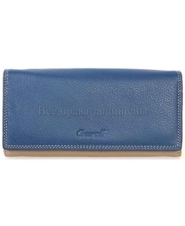 Женский модный кожаный кошелек от Cossroll A154-9811-15-DARK-BLUE