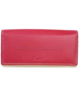 Женский модный кожаный кошелек от Cossroll A154-9811-12-BORDO