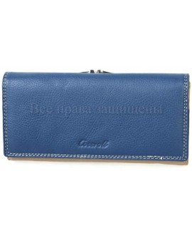 Женский модный кожаный кошелек от Cossroll A154-9812-15-DARK-BLUE