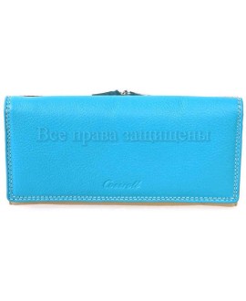 Женский модный кожаный кошелек от Cossroll A154-9812-7-BLUE