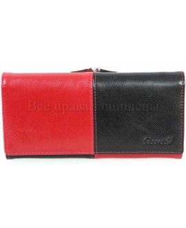 Женский стильный кожаный кошелек от Cossroll А146-9112-1-RED