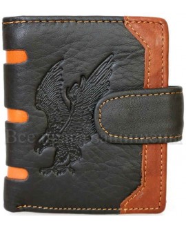 Стильный мужской кожаный кошелек от SALFEITE A-VINTAGE-0409-13