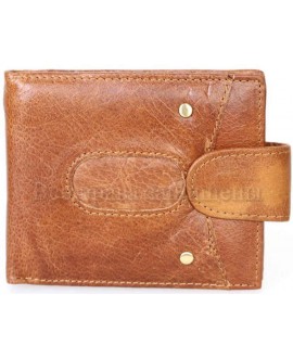 Мужской кожаный кошелек от SALFEITE в стиле гранж A-VINTAGE-0409-6