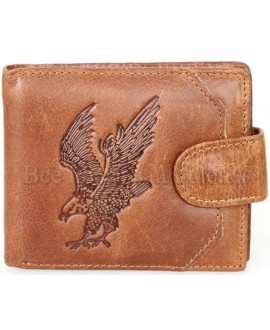 Стильный мужской кожаный кошелек от SALFEITE A-VINTAGE-0409-9