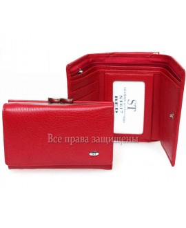 Портмоне- кошелёк женский матовый ST617 RED
