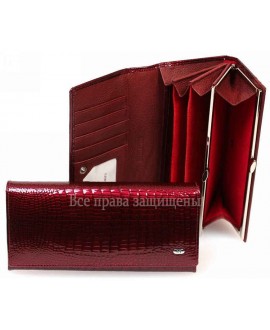 Стильный кошелёк женский бордовый AE150 JUJUBE RED