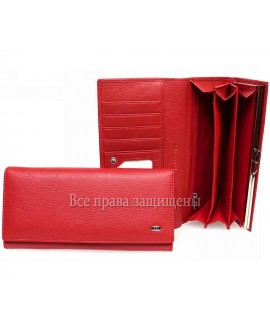 Красный кошелёк женский от Sergio Torretti ST150 RED