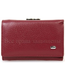 Стильный женский кошелек красного цвета Sergio Torretti (ST617  RED)