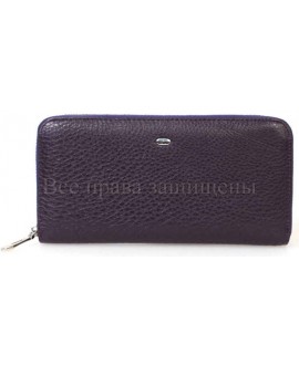 Модный фиолетовый кошелек на молний Sergio Torretti (ST201 VIOLET)