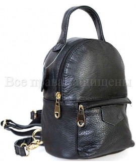 Черный рюкзак SK-Leather SKMBP-01-Black