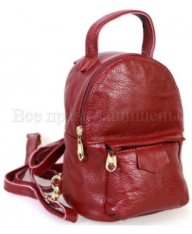 Красный красивий рюкзак SK-Leather SKMBP-01-Red 