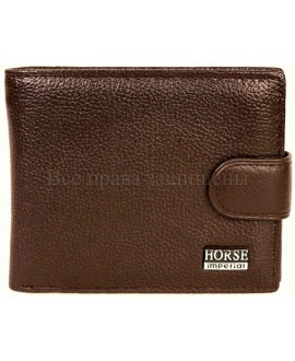 Кожаный  бумажник Horse 023brown 