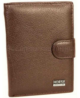 Стильный мужской бумажник Horse 162brown 