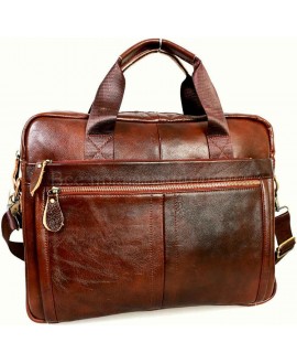 Мужские сумки оптом кожаные SK-1279-Brown