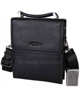 Престижная мужская кожаная сумка с ручкой и ремнем через плечо HT-403-4-opt в категории мужские сумки оптом Украина