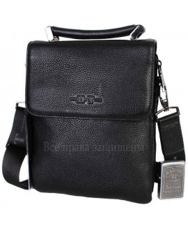 Модная кожаная мужская сумка с ручкой и ремнем через плечо HT-1330-5-opt в категории сумки оптом Львов