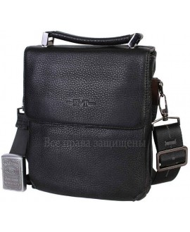 Элитная сумка через плечо из натуральной кожи черного цвета HT-2811-1A-opt в категории сумки оптом от производителя Украина