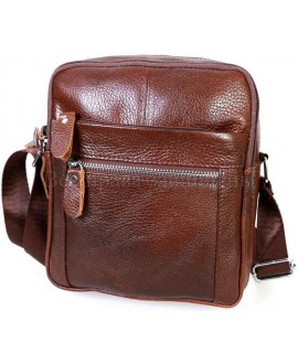 Стильная мужская кожаная сумка NAVI-BAGS NV-3922-cofee 