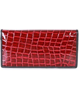  Кожаный кошелек красного цвета SWAN-AE205-1RED 