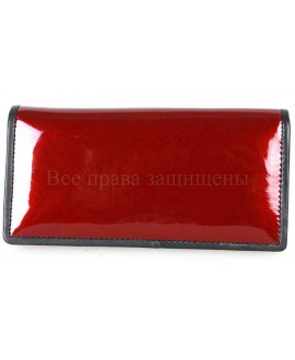 Стильный  кожаный кошелек красного цвета SWAN-W205-4 