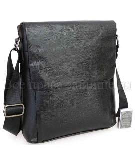 Классическая мужская сумка через плечо SK716-black