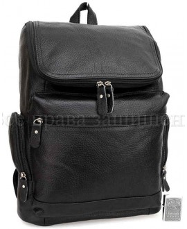 Рюкзак из натуральной кожи SKbp1017-black 
