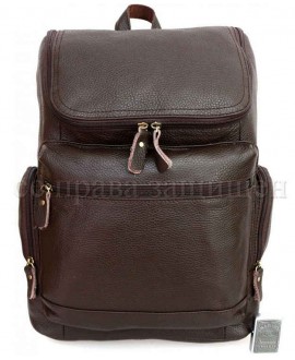 Рюкзак из натуральной кожи коричневый SKbp1017-brown
