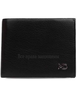 Стильный мужской кошелек двойного сложения из натуральной кожи с зажимом для купюр MD-Leather Collection (MD-555-10-opt) в категории купить мужские кошельки оптом Одесса