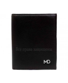 Модный мужской кошелек двойного сложения из натуральной кожи MD-Leather (MD-604-А-opt) в категории купить мужские кошельки оптом в Киеве