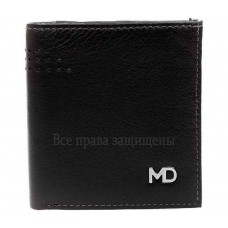 Модный мужской кошелек двойного сложения из натуральной кожи с монетницей MD-Leather (MD-605-А-opt) в категории купить мужские кошельки оптом в Харькове