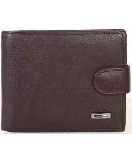 Стильный мужской кожаный кошелек коричневого цвета от Tailian T120D-H124-B-PUCE