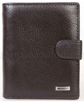 Стильный мужской кожаный кошелек коричневого цвета от Tailian T228D-H124-B-PUCE