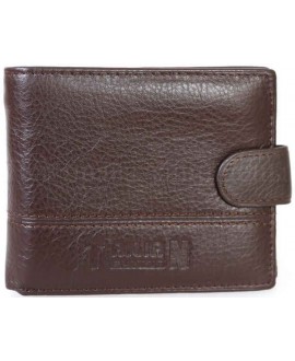 Стильный мужской кожаный кошелек коричневого цвета от Tailian T120D-12-P14-B-PUCE