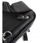 Оригінальний рюкзак через одне плече зі шкіри JZ NS1922 чорний
