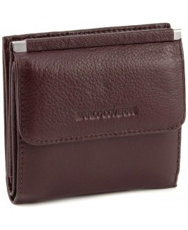 Кожаный маленький кошелек для женщин Marco Coverna MC-213B-8 (JZ6573) коричневый