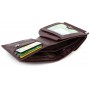 Шкіряний маленький гаманець для жінок Marco Coverna MC-213B-8 (JZ6573) коричневий