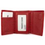 Шкіряний гаманець невеликого розміру для дівчат Marco Coverna MC-1419-2 (JZ6632) червоний