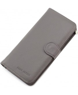 Сучасний шкіряний гаманець для жінок Marco Coverna MC-B031-950-3 (JZ6670) сірий