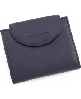 Невеликий шкіряний гаманець для дівчат Marco Coverna MC-2036-5 (JZ6642) синій