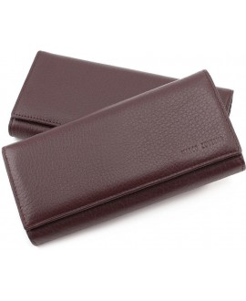 Стильний гаманець із натуральної шкіри Marco Coverna MC-1415-5 (JZ6624) коричневий