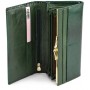 Стильний гаманець з лаковою тисненою шкірою Marco Coverna MC-403-1010-7 (JZ6577) зелений